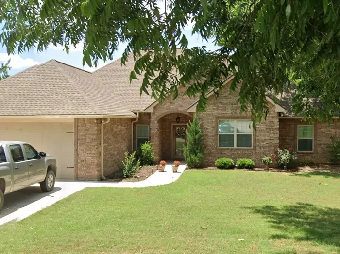 The house in Nocona